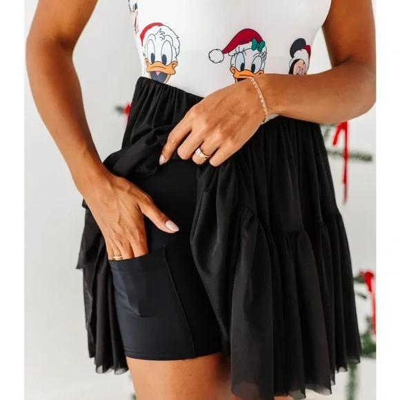 NWOT Holiday Magic Characters | ADULT Women’s Mesh DRESS Size Small - Picture 3 of 13